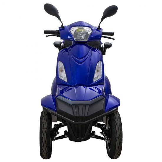 ΕΠΙΔΟΤΟΥΜΕΝΟ ΤΕΤΡΑΚΥΚΛΟ ΗΛΕΚΤΡΙΚΟ SCOOTER T408 QUATER BLUE