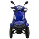 ΕΠΙΔΟΤΟΥΜΕΝΟ ΤΕΤΡΑΚΥΚΛΟ ΗΛΕΚΤΡΙΚΟ SCOOTER T408 QUATER BLUE