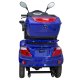 ΕΠΙΔΟΤΟΥΜΕΝΟ ΤΕΤΡΑΚΥΚΛΟ ΗΛΕΚΤΡΙΚΟ SCOOTER T408 QUATER BLUE