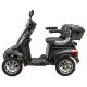 ΕΠΙΔΟΤΟΥΜΕΝΟ ΤΕΤΡΑΚΥΚΛΟ ΗΛΕΚΤΡΙΚΟ SCOOTER T408 QUATER BLACK ΜΕ ΣΚΕΠΑΣΤΡΟ