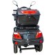 ΕΠΙΔΟΤΟΥΜΕΝΟ ΤΕΤΡΑΚΥΚΛΟ ΗΛΕΚΤΡΙΚΟ SCOOTER T408 QUATER BLACK ΜΕ ΣΚΕΠΑΣΤΡΟ