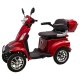 ΕΠΙΔΟΤΟΥΜΕΝΟ ΤΕΤΡΑΚΥΚΛΟ ΗΛΕΚΤΡΙΚΟ SCOOTER T408 QUATER RED ΜΕ ΣΚΕΠΑΣΤΡΟ