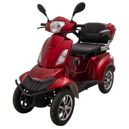 ΕΠΙΔΟΤΟΥΜΕΝΟ ΤΕΤΡΑΚΥΚΛΟ ΗΛΕΚΤΡΙΚΟ SCOOTER T408 QUATER RED