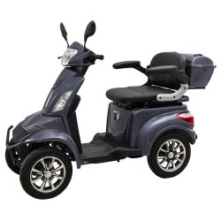 ΕΠΙΔΟΤΟΥΜΕΝΟ ΤΕΤΡΑΚΥΚΛΟ ΗΛΕΚΤΡΙΚΟ SCOOTER T408 QUATER GREY