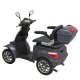 ΕΠΙΔΟΤΟΥΜΕΝΟ ΤΕΤΡΑΚΥΚΛΟ ΗΛΕΚΤΡΙΚΟ SCOOTER T408 QUATER GREY ΜΕ ΣΚΕΠΑΣΤΡΟ