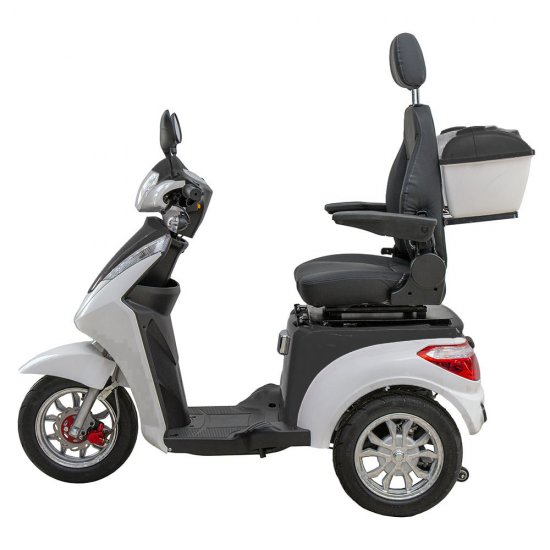 ΕΠΙΔΟΤΟΥΜΕΝΟ ΤΡΙΚΥΚΛΟ ΗΛΕΚΤΡΙΚΟ SCOOTER T408-2 WHITE-BLACK