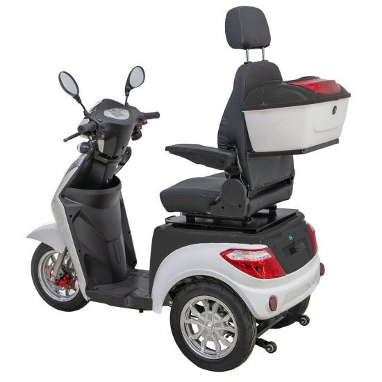 ΕΠΙΔΟΤΟΥΜΕΝΟ ΤΡΙΚΥΚΛΟ ΗΛΕΚΤΡΙΚΟ SCOOTER T408-2 WHITE-BLACK