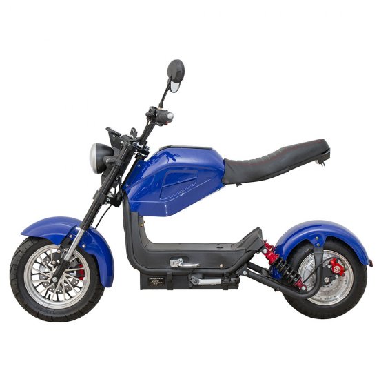 ΕΠΙΔΟΤΟΥΜΕΝΟ ΗΛΕΚΤΡΙΚΟ SCOOTER-BIKE 1500W 60V 20A ΓΙΑ 2 ΑΝΑΒΑΤΕΣ BLUE TX-01