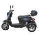 ΕΠΙΔΟΤΟΥΜΕΝΟ ΤΡΙΚΥΚΛΟ ΗΛΕΚΤΡΙΚΟ SCOOTER VESPA ΓΙΑ 2 ΑΝΑΒΑΤΕΣ ΜΑΥΡΟ