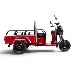ΗΛΕΚΤΡΙΚΟ ΤΡΙΚΥΚΛΟ ΜΕ ΚΑΡΟΤΣΑ ΚΟΚΚΙΝΟ - CARGO 3 MINI ELECTRIC SCOOTER RED
