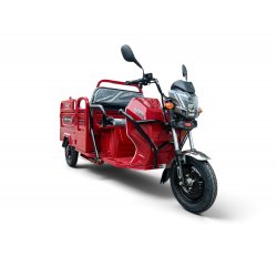 ΗΛΕΚΤΡΙΚΟ ΤΡΙΚΥΚΛΟ ΜΕ ΚΑΡΟΤΣΑ ΚΟΚΚΙΝΟ - CARGO 3 MAX ELECTRIC SCOOTER RED