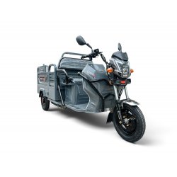ΗΛΕΚΤΡΙΚΟ ΤΡΙΚΥΚΛΟ ΜΕ ΚΑΡΟΤΣΑ ΓΚΡΙ - CARGO 3 MAX ELECTRIC SCOOTER ΓΚΡΙ
