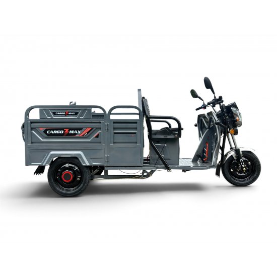 ΗΛΕΚΤΡΙΚΟ ΤΡΙΚΥΚΛΟ ΜΕ ΚΑΡΟΤΣΑ ΓΚΡΙ - CARGO 3 MAX ELECTRIC SCOOTER ΓΚΡΙ