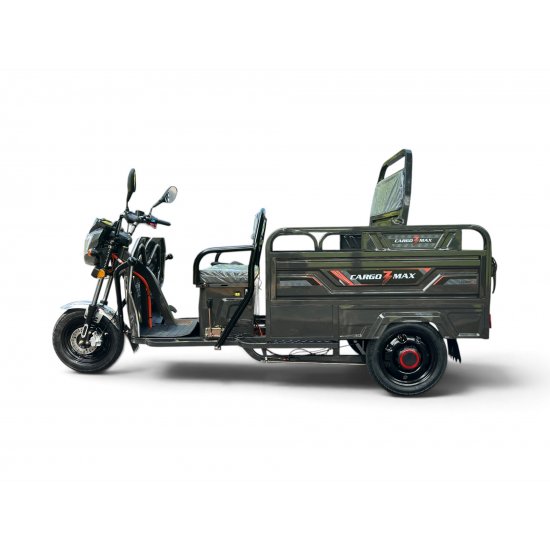 ΗΛΕΚΤΡΙΚΟ ΤΡΙΚΥΚΛΟ ΜΕ ΚΑΡΟΤΣΑ ΜΑΥΡΟ - CARGO 3 MAX ELECTRIC SCOOTER BLACK