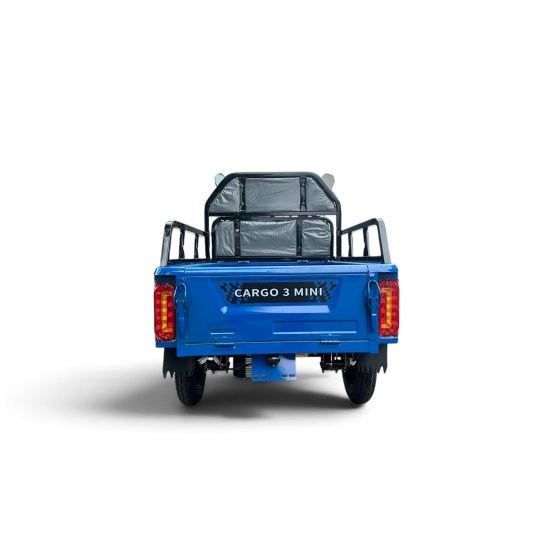 ΗΛΕΚΤΡΙΚΟ ΤΡΙΚΥΚΛΟ ΜΕ ΚΑΡΟΤΣΑ ΜΠΛΕ - CARGO 3 MINI ELECTRIC SCOOTER BLUE