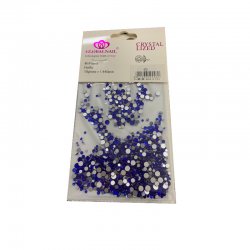 ΔΙΑΚΟΣΜΗΤΙΚΑ ΣΤΡΑΣ ΝΥΧΙΩΝ - GLOBAL NAIL - CRYSTAL LIZED - ΜΠΛΕ