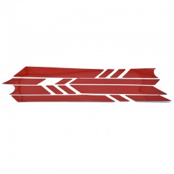 ΑΥΤΟΚΟΛΛΗΤΑ STICKERS TOTAL RED ΓΙΑ XIAOMI MI SS1910-814