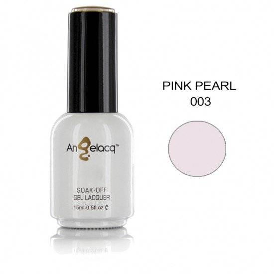 ΗΜΙΜΟΝΙΜΟ ΕΠΑΓΓΕΛΜΑΤΙΚΟ ΒΕΡΝΙΚΙ ANGELACQ 15ML - 0.5FL.OZ PINK PEARL 003