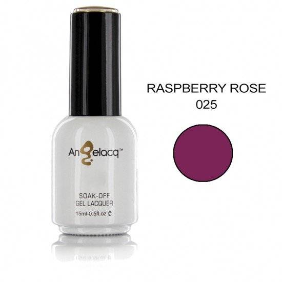 ΗΜΙΜΟΝΙΜΟ ΕΠΑΓΓΕΛΜΑΤΙΚΟ ΒΕΡΝΙΚΙ ANGELACQ 15ML - 0.5FL.OZ RASPBERRY ROSE 025