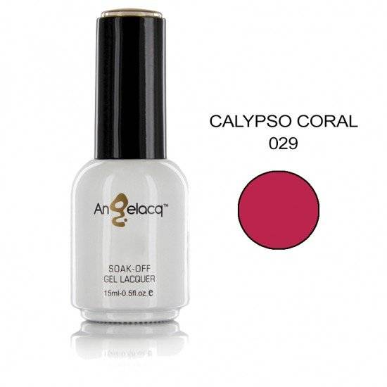 ΗΜΙΜΟΝΙΜΟ ΕΠΑΓΓΕΛΜΑΤΙΚΟ ΒΕΡΝΙΚΙ ANGELACQ 15ML - 0.5FL.OZ CALYPSO CORAL 029