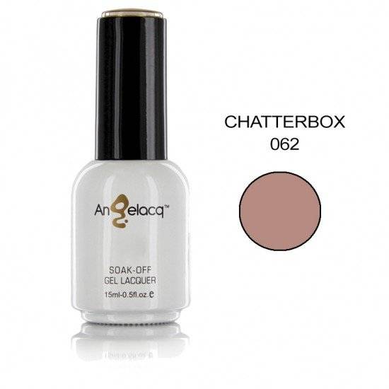 ΗΜΙΜΟΝΙΜΟ ΕΠΑΓΓΕΛΜΑΤΙΚΟ ΒΕΡΝΙΚΙ ANGELACQ 15ML - 0.5FL.OZ CHATTERBOX 062