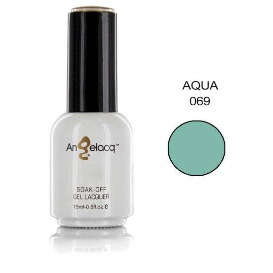 ΗΜΙΜΟΝΙΜΟ ΕΠΑΓΓΕΛΜΑΤΙΚΟ ΒΕΡΝΙΚΙ ANGELACQ 15ML - 0.5FL.OZ AQUA 069