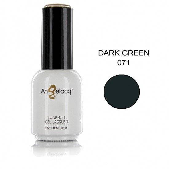 ΗΜΙΜΟΝΙΜΟ ΕΠΑΓΓΕΛΜΑΤΙΚΟ ΒΕΡΝΙΚΙ ANGELACQ 15ML - 0.5FL.OZ DARK GREEN 071