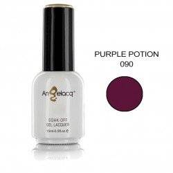 ΗΜΙΜΟΝΙΜΟ ΕΠΑΓΓΕΛΜΑΤΙΚΟ ΒΕΡΝΙΚΙ ANGELACQ 15ML - 0.5FL.OZ PURPLE POTION 090