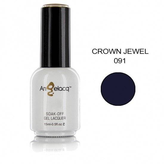 ΗΜΙΜΟΝΙΜΟ ΕΠΑΓΓΕΛΜΑΤΙΚΟ ΒΕΡΝΙΚΙ ANGELACQ 15ML - 0.5FL.OZ CROWN JEWEL 091