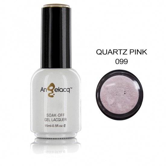 ΗΜΙΜΟΝΙΜΟ ΕΠΑΓΓΕΛΜΑΤΙΚΟ ΒΕΡΝΙΚΙ ANGELACQ 15ML - 0.5FL.OZ PERLE QUARTZ PINK 099