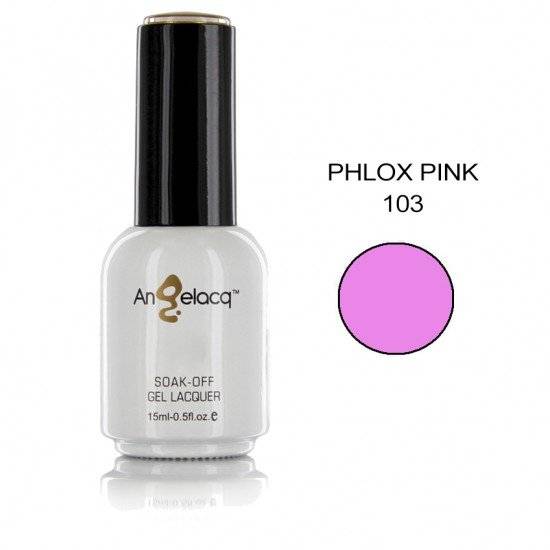 ΗΜΙΜΟΝΙΜΟ ΕΠΑΓΓΕΛΜΑΤΙΚΟ ΒΕΡΝΙΚΙ ANGELACQ 15ML - 0.5FL.OZ PHLOX PINK 103