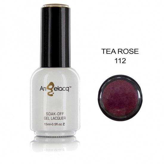 ΗΜΙΜΟΝΙΜΟ ΕΠΑΓΓΕΛΜΑΤΙΚΟ ΒΕΡΝΙΚΙ ANGELACQ 15ML - 0.5FL.OZ PERLE TEA ROSE 112