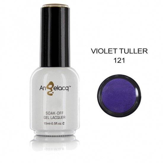 ΗΜΙΜΟΝΙΜΟ ΕΠΑΓΓΕΛΜΑΤΙΚΟ ΒΕΡΝΙΚΙ ANGELACQ 15ML - 0.5FL.OZ PERLE VIOLET TULLER 121