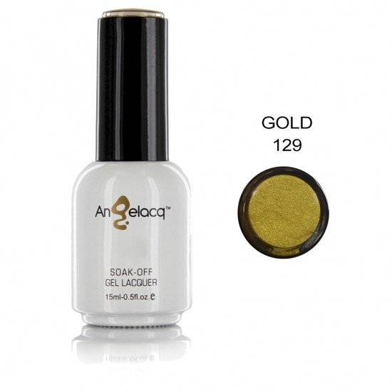 ΗΜΙΜΟΝΙΜΟ ΕΠΑΓΓΕΛΜΑΤΙΚΟ ΒΕΡΝΙΚΙ ANGELACQ 15ML - 0.5FL.OZ PERLE GOLD 129