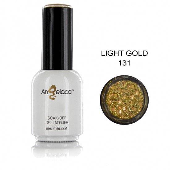 ΗΜΙΜΟΝΙΜΟ ΕΠΑΓΓΕΛΜΑΤΙΚΟ ΒΕΡΝΙΚΙ ANGELACQ 15ML - 0.5FL.OZ LIGHT GOLD 131