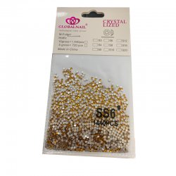 ΔΙΑΚΟΣΜΗΤΙΚΑ ΣΤΡΑΣ ΝΥΧΙΩΝ - GLOBAL NAIL - S6 - CRYSTAL LIZED - ΜΠΡΟΝΖΕ