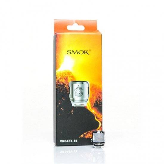 ΑΝΤΙΣΤΑΣΕΙΣ SMOK TFV8 - REPLACEMENT COILS V8BABY-T6 0.2Ω 5ΤΜΧ