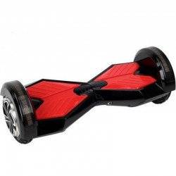 HOVERBOARD SMART BALANCE BLACK/RED 8" ΗΛΕΚΤΡΙΚΟ ΠΑΤΙΝΙ ΙΣΟΡΡΟΠΙΑΣ LED + ΤΣΑΝΤΑ ΜΕΤΑΦΟΡΑΣ