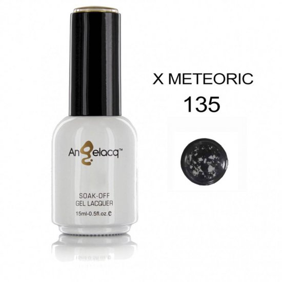 ΗΜΙΜΟΝΙΜΟ ΕΠΑΓΓΕΛΜΑΤΙΚΟ ΒΕΡΝΙΚΙ ANGELACQ 15ML - 0.5FL.OZ X METEORIC 135