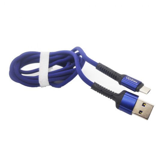 TREQA ΚΑΛΩΔΙΟ MICRO USB DATA CABLE 2000MM BLUE CA-8561