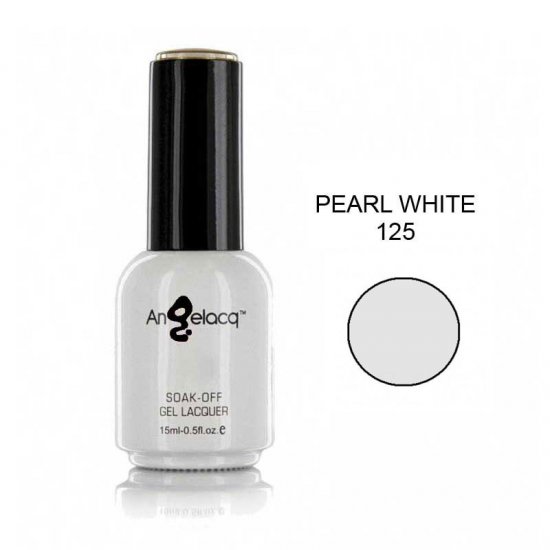 ΗΜΙΜΟΝΙΜΟ ΕΠΑΓΓΕΛΜΑΤΙΚΟ ΒΕΡΝΙΚΙ ANGELACQ 15ML - 0.5FL.OZ PEARL WHITE AN-125