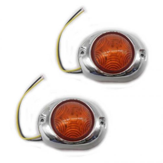 ΠΛΕΥΡΙΚΟI ΔΕΙΚΤΕΣ ΚΑΤΕΥΘΥΝΣΗΣ ΦΛΑΣ LED SIDE LAMP LITTLE MERCEDES BENZ WT-140 H31 2 TMX ΠΟΡΤΟΚΑΛΙ