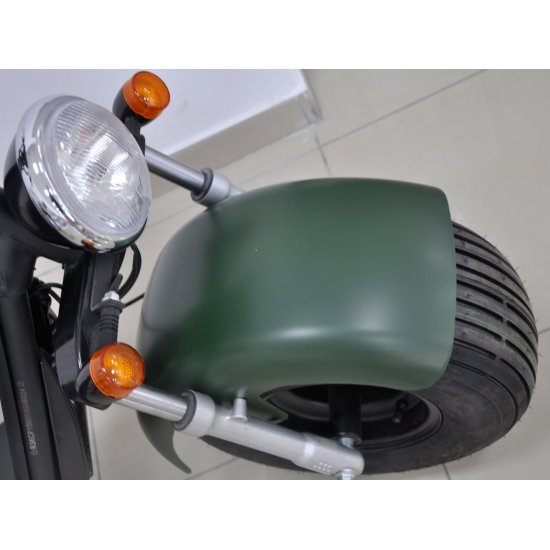 ΕΠΙΔΟΤΟΥΜΕΝΟ ΗΛΕΚΤΡΙΚΟ SCOOTER HARLEY ΧΑΚΙ 1500W TX-07-1 ΧΩΡΙΣ ΔΙΠΛΩΜΑ