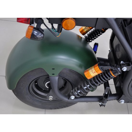 ΕΠΙΔΟΤΟΥΜΕΝΟ ΗΛΕΚΤΡΙΚΟ SCOOTER HARLEY ΧΑΚΙ 1500W TX-07-1 ΧΩΡΙΣ ΔΙΠΛΩΜΑ