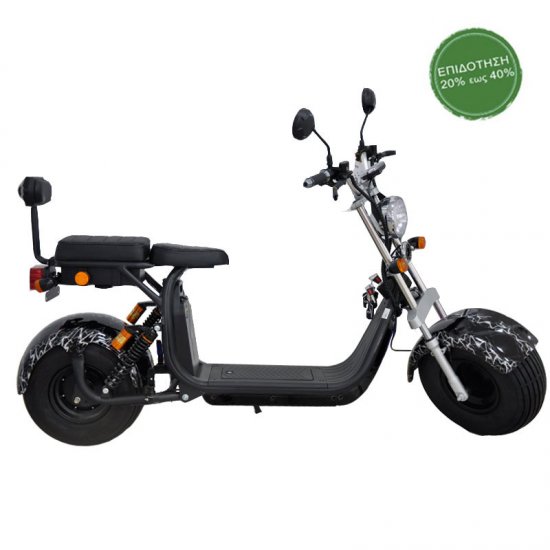 ΕΠΙΔΟΤΟΥΜΕΝΟ ΗΛΕΚΤΡΙΚΟ  SCOOTER HARLEY THUNDER 1500W TX-10-1