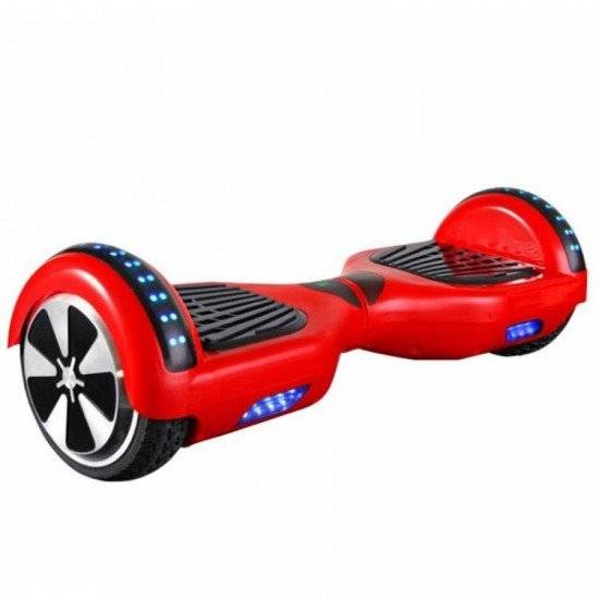 SMART BALANCE HOVERBOARD WHEEL WITH BLUETOOTH AND LED ΗΛΕΚΤΡΙΚΟ ΠΑΤΙΝΙ  HB40 RED 6,5 INCH