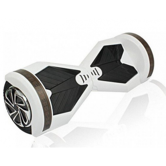 HOVERBOARD TRANSFORMERS WHEEL WITH BLUETOOTH & LED ΗΛΕΚΤΡΙΚΟ ΠΑΤΙΝΙ WHITE E-BOARD 6.5\\\'\\\'